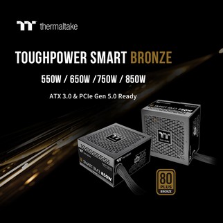 Thermaltake Introduces Smart BM3 Bronze Series, Compliant with ATX 3.0 Standards.