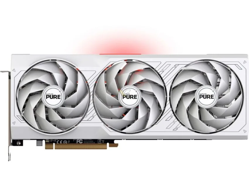 Yeston Radeon RX 7800/7700 XT SAKURA GPUs Unveil Striking White PCB Design