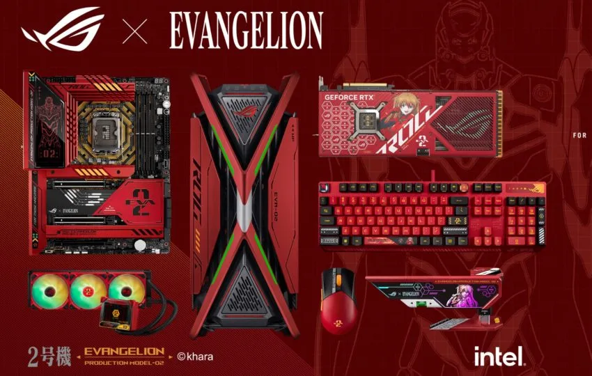 ASUS ROG RTX 4090 Evangelion GPU up for preorder in China, starting at $2,480