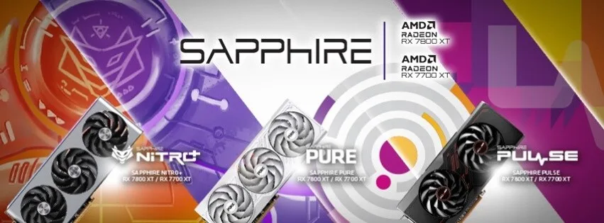 SAPPHIRE Reveals AMD Radeon RX 7800 XT & RX 7700 XT Graphics Cards, Making Waves