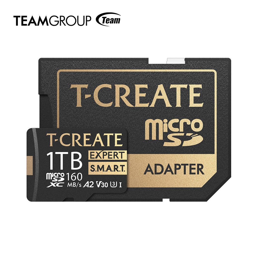 Team Group introduces T-Create Expert SMART MicroSDXC and PRO+ SDXC Memory Cards