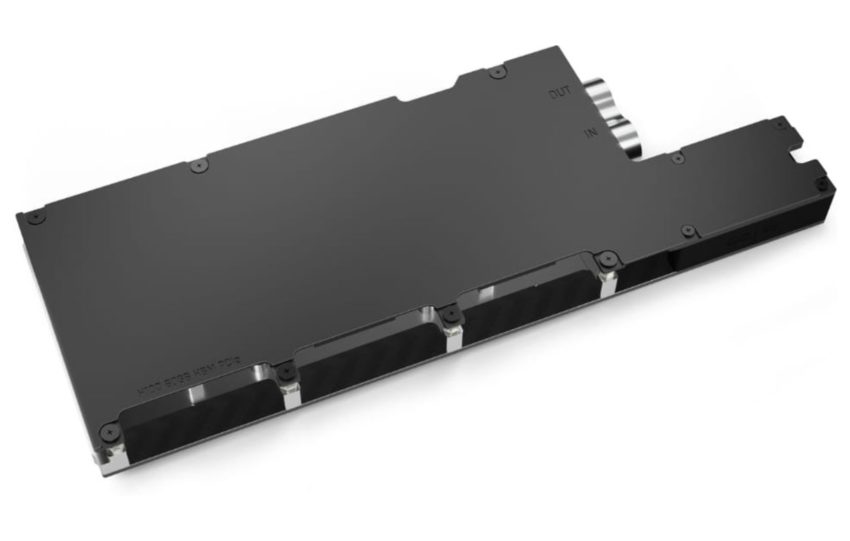 AlphaCool introduces  €300 single-slot water block for NVIDIA H100 PCIe GPU