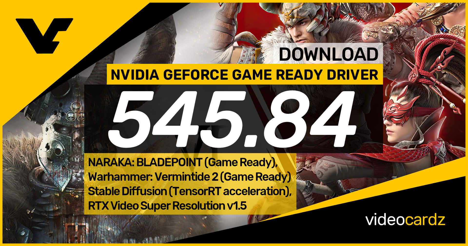 NVIDIA introduces Game-Changing GeForce 545.84 Update for Optimal Gaming Performance