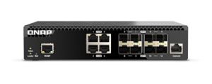 QNAP Unveils Compact Rackmount Switch with Powerful 10GbE Connectivity: QSW-M3212R-8S4T