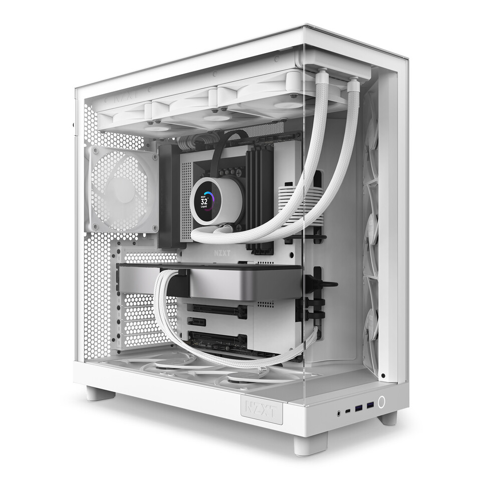 NZXT Unveils H6 Flow: A Sleek Mid-Tower ATX Case with Dual Chambers ...