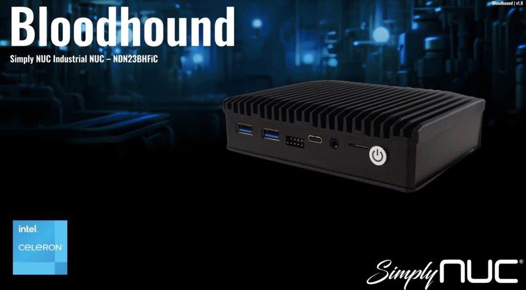 SimplyNUC Introduces Bloodhound Fanless Mini PC for Rugged Edge and IoT ...