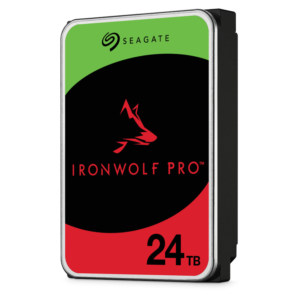 Seagate introduces high-capacity 24 TB IronWolf Pro hard drives for enhanced storage.