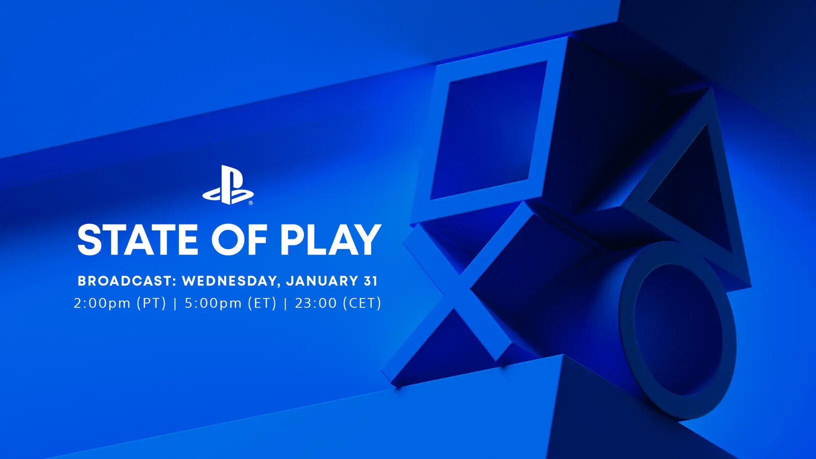 Sony’s PlayStation announces “State of Play” airing schedule for January 31.