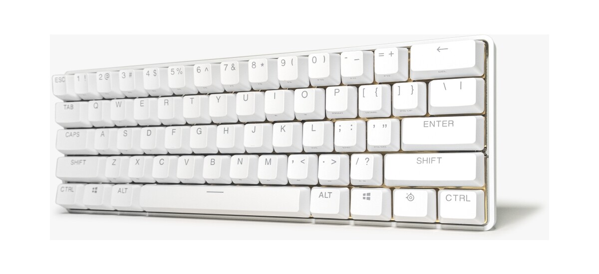 SteelSeries Introduces Apex Pro Mini: Exclusive White x Gold Keyboard for Tech Enthusiasts