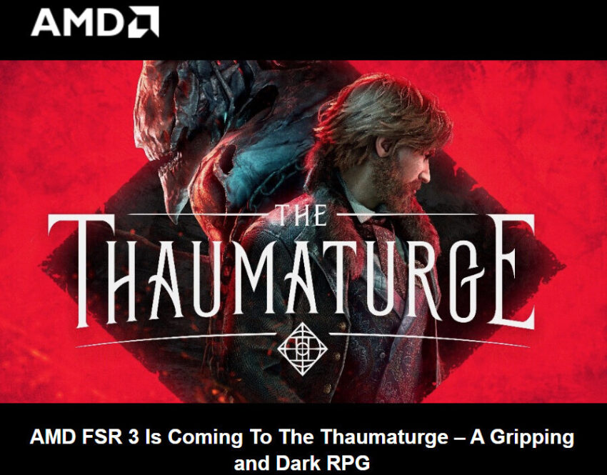AMD’s FSR3 debuts in “Starship Troopers: Extermination” and “The Thaumaturge,” combating bugs.