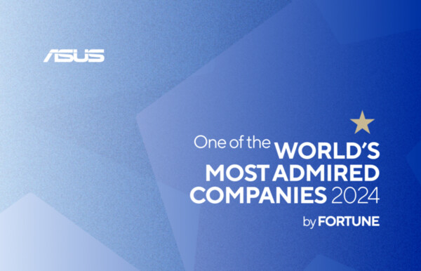 ASUS earns spot on Fortune’s prestigious list of 2024’s admired global companies.