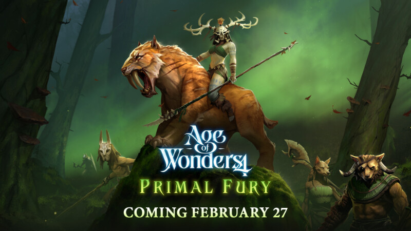 New Age of Wonders 4 Expansion, Primal Fury, Set to Launch on February 27