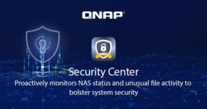 QNAP's Security Center: Vigilantly Monitoring NAS File Activity, Bolstering Data Security with Advanced Measures