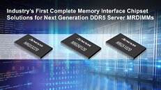 Renesas Launches First Comprehensive Chipset for Next-Gen DDR5 Server MRDIMMs