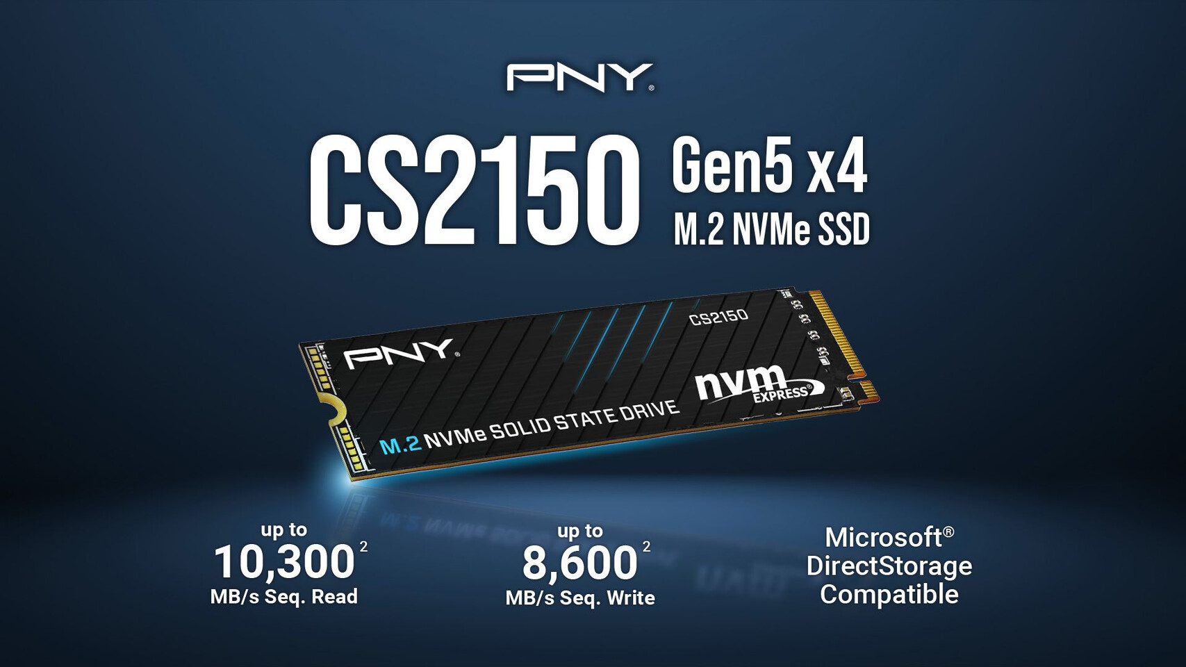 PNY Introduces CS2150: A New M.2 NVMe PCIe Gen 5 SSD Solution